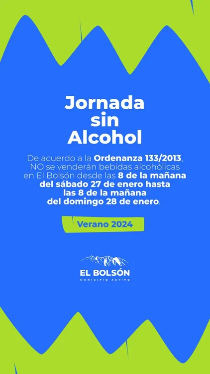 jornada sin alcohol 2024