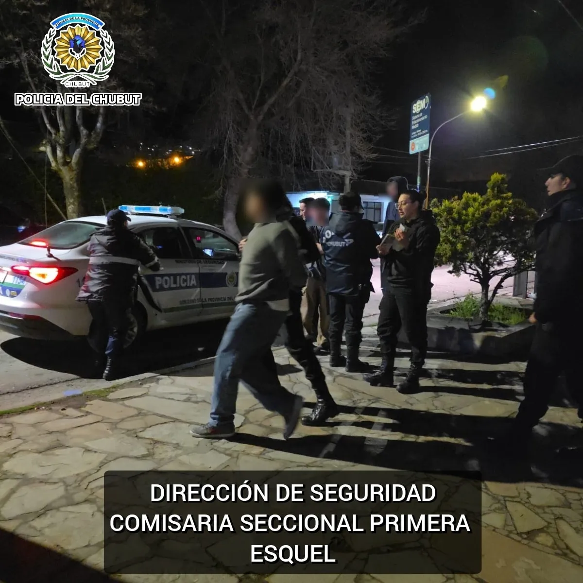detenido esquel