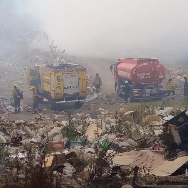 incendio planta residuos