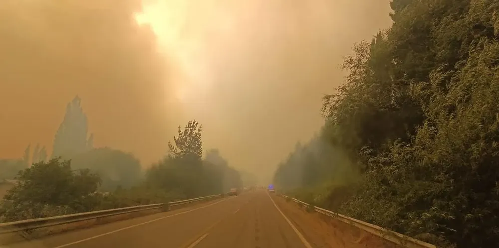 corte ruta 40 10 ene