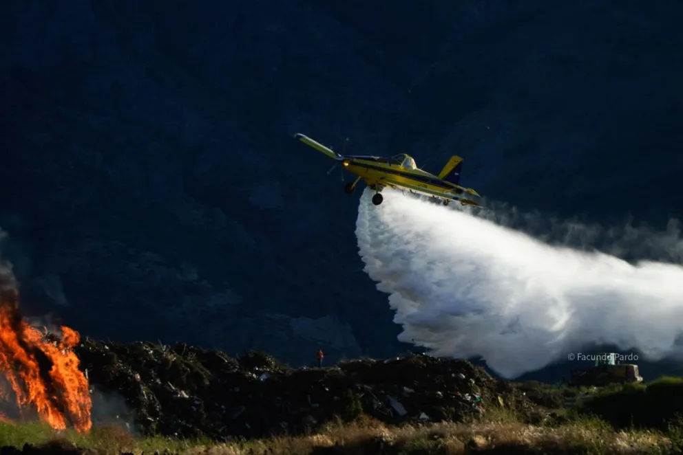 hidrante incendio vertedero