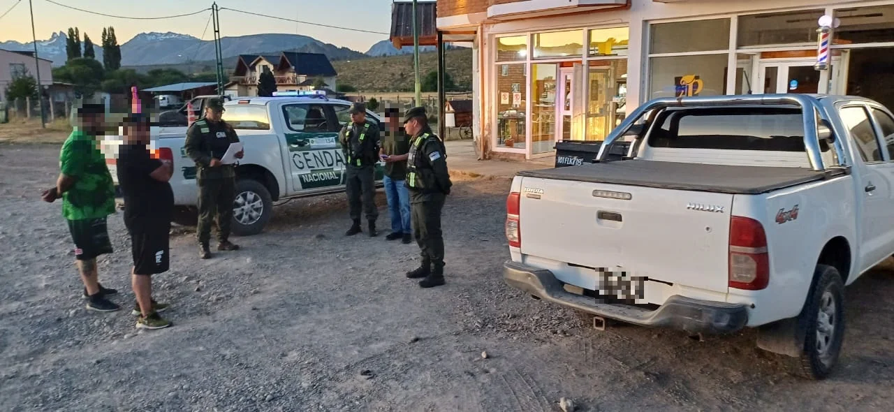 caminoneta robada cholila